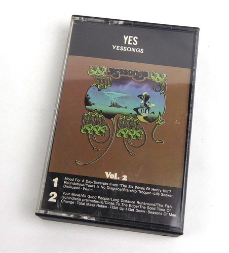 Musikkassette yes yessongs - musikkassette,