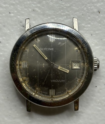 Vintage glycine vacuum 34mm - glycine,