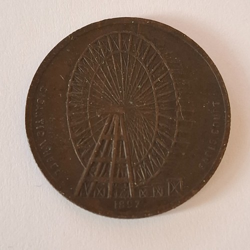 Antico gettone 1897 - , vecchio