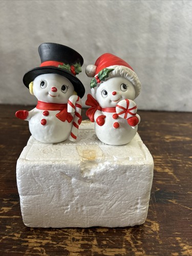 Homco natale pupazzo neve - natale, di