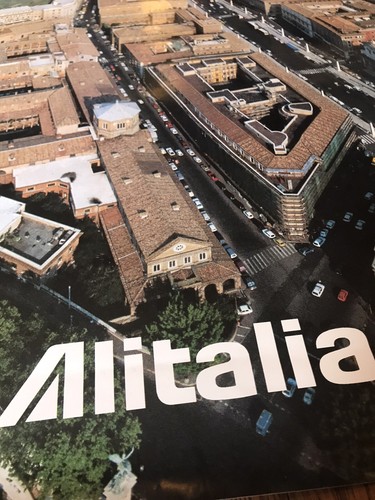 Vintage alitalia lazio rome - vintage, lazio/rome