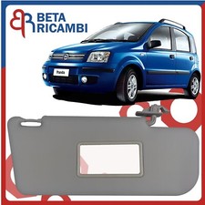 Aletta Parasole Fiat Panda DX Destra Pattina Con Specchio e Tasca 2003 al 2012