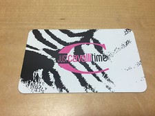 Used - Just Cavalli Time - Garanzia Internazionale Card - For Collectors