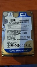 Hard Disk HDD Western Digital Scorpio Blue WD1600BPVT 160Gb 2,5"