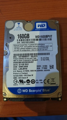 Hard disk hdd - hard, western
