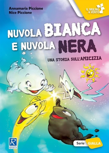 Nuvola bianca nera - nuvola,