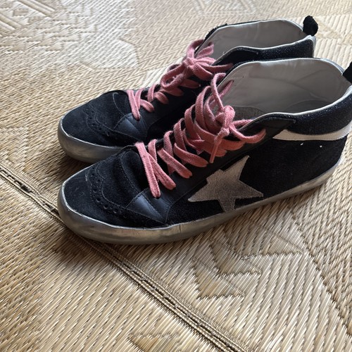 Golden goose mid star glitter - golden,