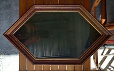 2 cornici/ quadri in legno /in vetro per esposizione medaglie/orologi ecc