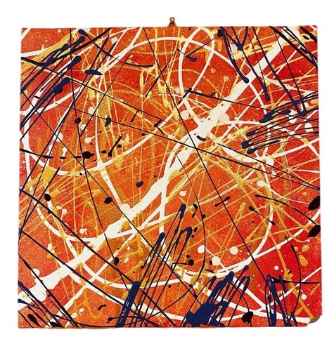 Dipinto astratto quadro action - quadro,