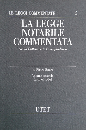 Legge notarile commentata 2 - legge,