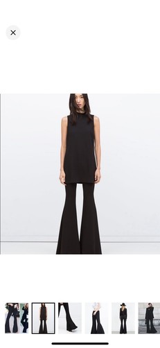 Pantalone zara nero bell - nero,