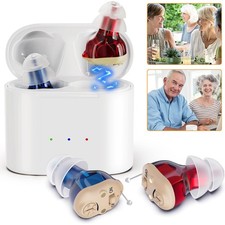 Mini amplificatore audio per anziani auricolare interno personale amplificatore acustico