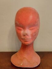 TESTA per parrucca in POLISTIROLO    Vintage anni 70