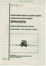 Pompe Rollervane Ransomes per operatori spruzzatori Cropguard 4456F