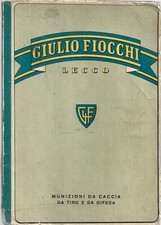 Catalogo Giulio Fiocchi Lecco