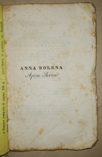 Libretto teatro anna bolena - libretto,