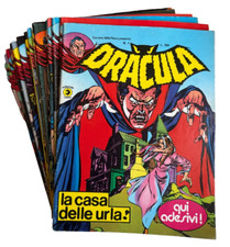DRACULA Editoriale Corno serie 1/18 completa - molto buona/ottima NO allegati*