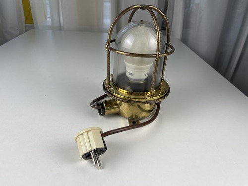 Lampada nave ottone - da,