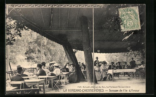 Cpa varenne chennevières - la, varenne-chennevières