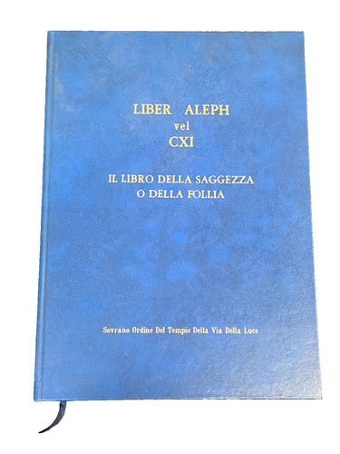 Liber aleph vel - liber, il