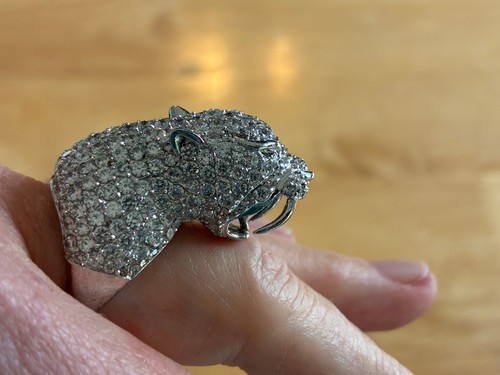 Raro anello tigre - anello, regolabile