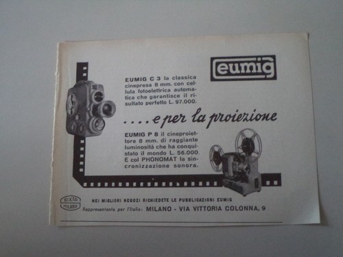 Advertising pubblicità 1958 - advertising,