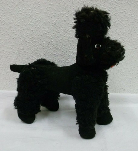Peluche cane barboncino nero