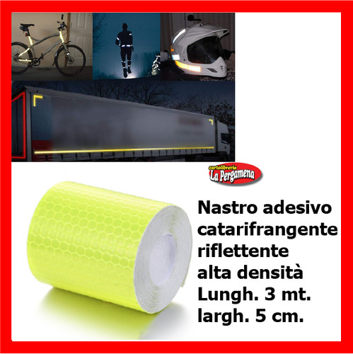 Nastro adesivo rifrangente - m,