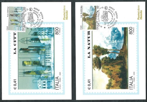 2000 italia cartolina - italia, maximum