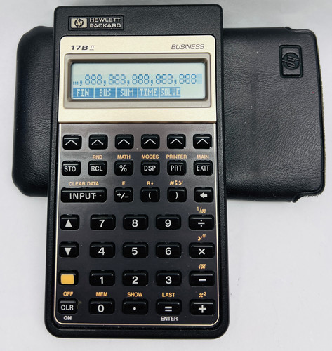 17bii calcolatrice - hp,