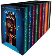 Throne of Glass Box Set 8 Hardback Books by Sarah J Maas
