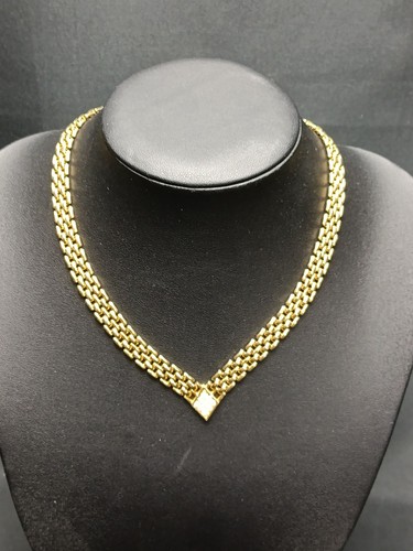 Collana girocollo forma v - a,