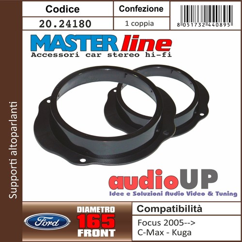 Supporti altoparlanti 165 - supporti, mm