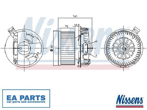 Soffiatore interno per nissan - interno,