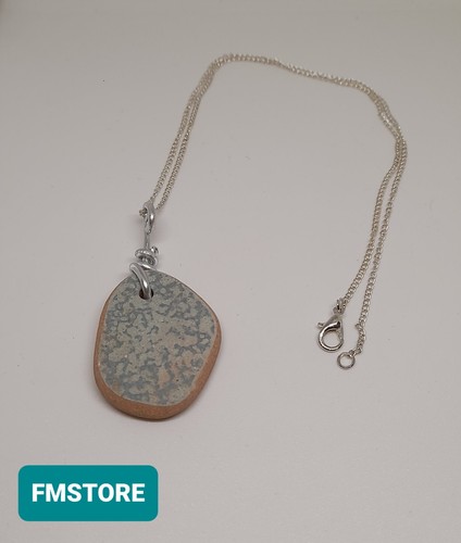 Collana artigianale con - collana,