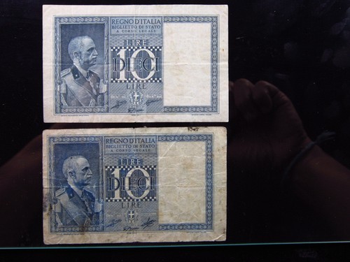 Italia lire 1938 - 10,