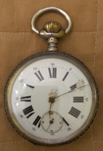 Orologio tasca argento - in,