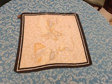 Foulard Silk Scarf Alviero Martini 1Classe Vintage Perfette Condizioni Er1