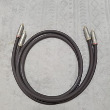 Accuphase ASL-10 RCA coppia cavi 1m connettore audio usato