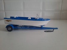 POLITOYS N.42 CHIEFTAIN "16" MOTOSCAFO CON CARRELLO SCALA 1/41 MANCA BANDIERINA