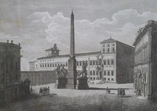 ROMA Piazza di Monte Cavallo