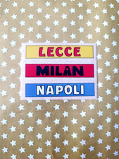 Album Figurine Calciatori Panini 88-89 1988-89 Stick & Stack Lecce Milan Napoli