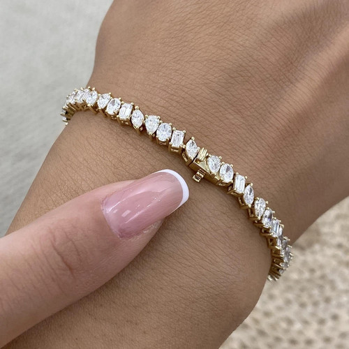 Bracciale tennis diamante