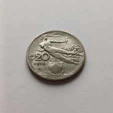 Moneta Non Comune 20 Cent 1919