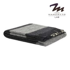 Plaid in pura lana vergine con