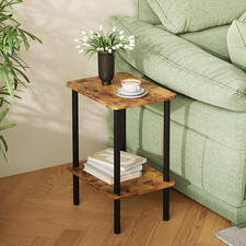 2 Tier Tavolino, Tavolino Da Divano in Legno, 30 X 40 X 52 Cm, Tavolino Piccolo 