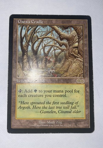 Mtg gaea cradle urza saga - urza's,