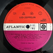 LED ZEPPELIN IV 1971 RARE v.6