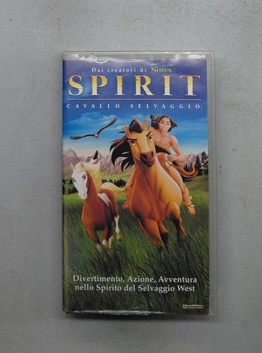 Spirit cavallo selvaggio - selvaggio, vhs