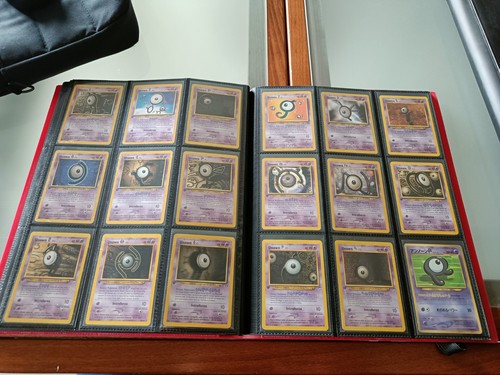 Lotto carte pokemon unown - carte,